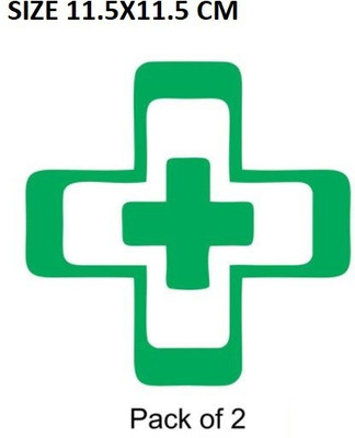 RUDRANSH Sticker & Decal for Car & Bike(Green)