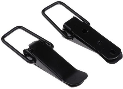 carfrill Universal Security Hook Lock Clip Kit Bumper Quick Release Locking Carabiner(Black)