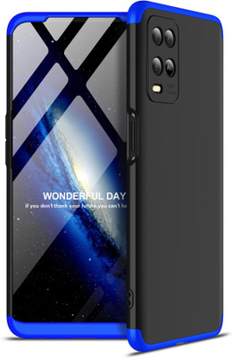 FlareHUB Front & Back Case for OPPO A54(Blue, Hard Case, Pack of: 1)