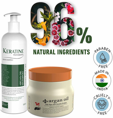 KERATINE PROFESSIONAL Combo Pack of 2 Agan oil(2 Items in the set)