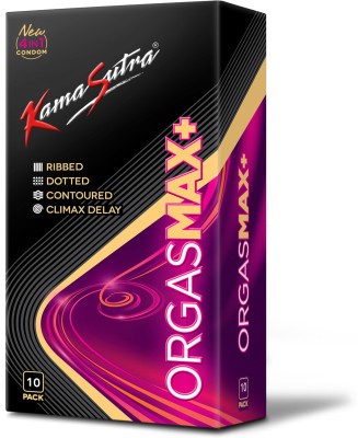 Kamasutra Orgasmax+ Condoms Condom(10 Sheets)
