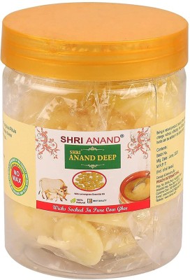 SHRI ANAND Desi Ghee Diya/Jyot of 100Pc in A Box Cotton Wick