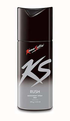 KS Kamasutra Rush Deodorant Spray  -  For Men(150 ml)