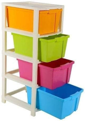 Jonicy 4 Compartments Plastic Letter Holder::Stationary::Small Clothes(Multicolor)