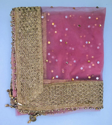 APNA KAPDA BAZAAR Net Embellished Women Dupatta