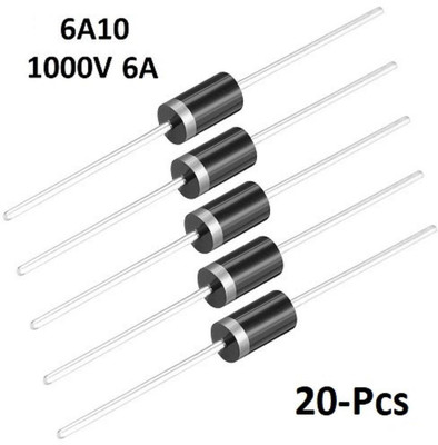 Republic 6A10 Diode Rectifier ( Pack of 20) Electronic Components Electronic Hobby Kit