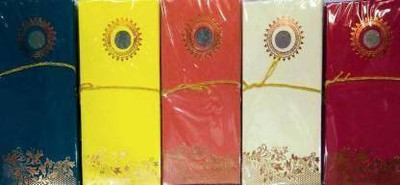 sarita Multicolor & Design Shagun Envelopes with Coin (30 Piece) Envelopes(Pack of 30 Multicolor)