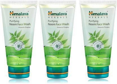 HIMALAYA Herbals Purifying Neem  100 x 3 Face Wash(300 ml)
