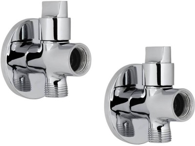 KAMAL Tee Cock - Flute (Set of 2) Twin Elbow Valve Faucet(Wall Mount Installation Type)
