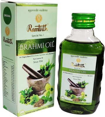 Ramtirth Brahmi Oil - 100ml (Pack of 4) Hair Oil(400 ml)