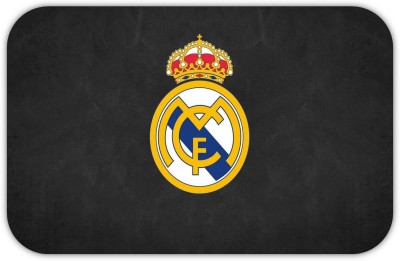 Monk Matters Real Madrid FC Football Club Design Non-Slip Rubber Base Gaming & Laptop (MPAD00279) Mousepad(Black)