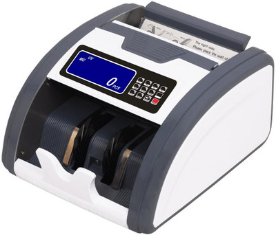 Drop2Kart Bill Counter - Automatic AccuCount, HeavyDuty Motor, UV/MG/MT Sensors, Counts All Old & New Indian Currency, LCD+LED Dual Display Note Counting Machine(Counting Speed - 1000 notes/min)