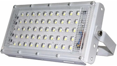 Online Generation 50W LED Flood Light, Cool Day White -Pack of 1 Flood Light Outdoor Lamp(White)