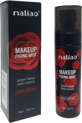 maliao Makeup Dewy Mist Dewy Finish Rose Essence Primer  - 100 ml(Transparent)