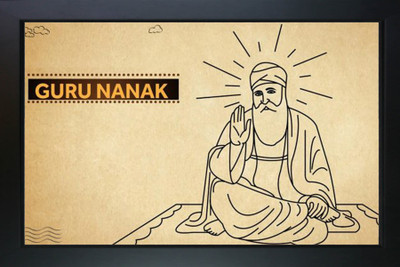 RV SALES Guru Nanak Dev Ji Religious Frame