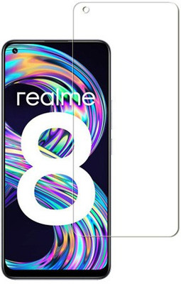 SOMTONE Impossible Screen Guard for REALME 8(Pack of 1)