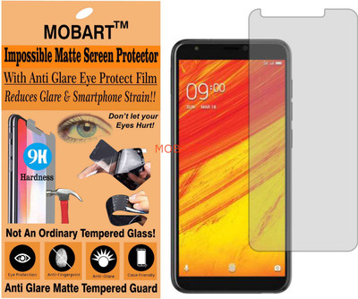 MOBART Impossible Screen Guard for LAVA Z91 (Flexible Matte)(Pack of 1)