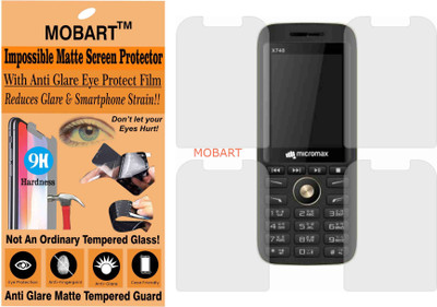 MOBART Impossible Screen Guard for MICROMAX X748 (Flexible Matte)(Pack of 1)