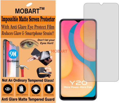 MOBART Impossible Screen Guard for VIVO Y20 (Flexible Matte)(Pack of 1)