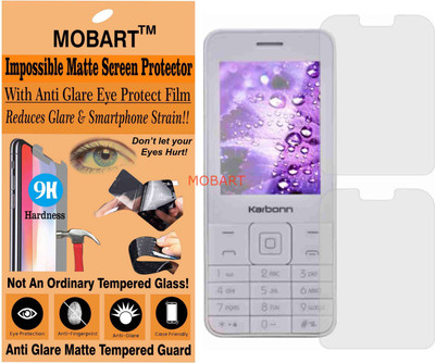 MOBART Impossible Screen Guard for KARBONN K-PHONE 1 (Flexible Matte)(Pack of 1)