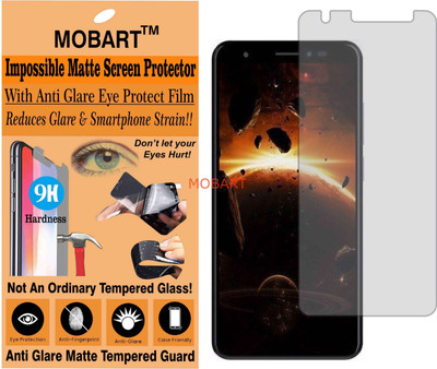 MOBART Impossible Screen Guard for LAVA Z91E (Flexible Matte)(Pack of 1)