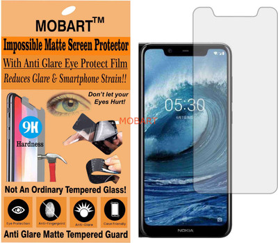 MOBART Impossible Screen Guard for NOKIA X5 (Flexible Matte)(Pack of 1)