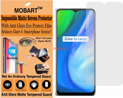 MOBART Impossible Screen Guard for REALME Q2I (Flexible Matte)(Pack of 1)