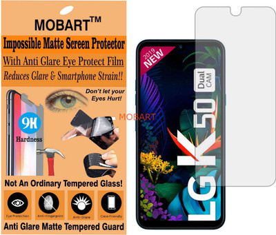 MOBART Impossible Screen Guard for LG K50 (Flexible Matte)(Pack of 1)
