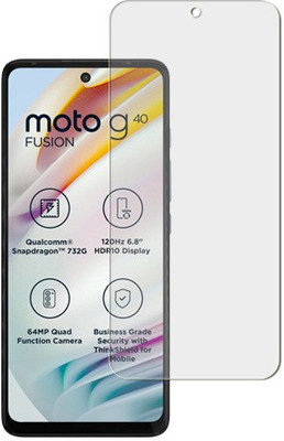 SOMTONE Impossible Screen Guard for MOTOROLA MOTO G40 FUSION(Pack of 1)