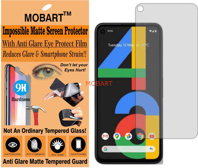 MOBART Impossible Screen Guard for GOOGLE PIXEL 4A (Flexible Matte)(Pack of 1)