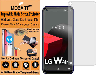 MOBART Impossible Screen Guard for LG W41 PRO (Flexible Matte)(Pack of 1)