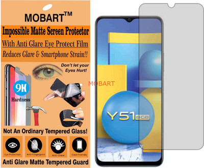 MOBART Impossible Screen Guard for VIVO Y51 (Flexible Matte)(Pack of 1)