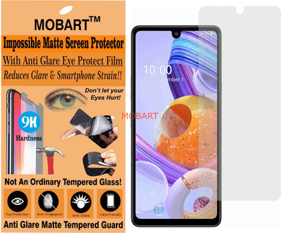 MOBART Impossible Screen Guard for LG K71 (Flexible Matte)(Pack of 1)