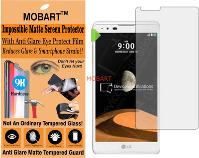 MOBART Impossible Screen Guard for LG X MAX (Flexible Matte)(Pack of 1)