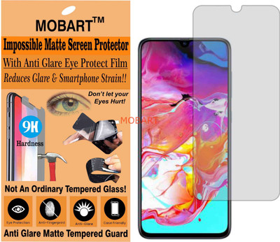 MOBART Impossible Screen Guard for SAMSUNG GALAXY A70 (Flexible Matte)(Pack of 1)