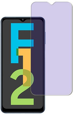 MUTAALI Tempered Glass Guard for SAMSUNG F12 Front Anti Blue(Pack of 1)