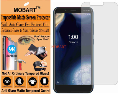 MOBART Impossible Screen Guard for NOKIA 2 V TELLA (Flexible Matte)(Pack of 1)