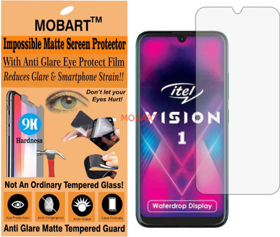 MOBART Impossible Screen Guard for ITEL VISION 1 (Flexible Matte)(Pack of 1)