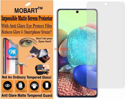 MOBART Impossible Screen Guard for SAMSUNG A QUANTUM (Flexible Matte)(Pack of 1)