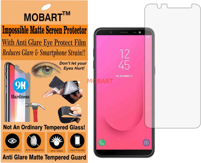 MOBART Impossible Screen Guard for SAMSUNG GALAXY J8 2018 (Flexible Matte)(Pack of 1)