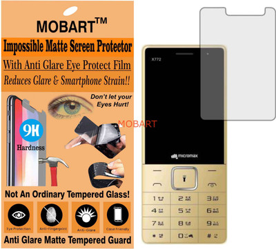 MOBART Impossible Screen Guard for MICROMAX X 772 (Flexible Matte)(Pack of 1)