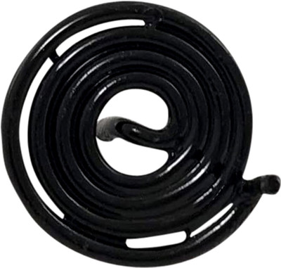 TREEMAISON VASTU BLACK COIL ANTI-CLOCKWISE SPRING USE TO BOOST OF THE ENERGY FIELD(ST1) Decorative Showpiece  -  5 cm(Metal, Black)