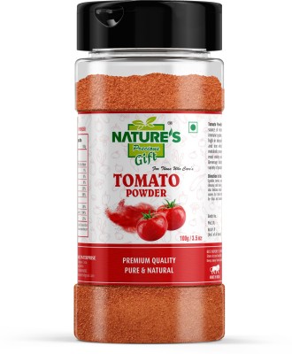 Nature's Precious Gift NATURE'S GIFT - FOR THOSE WHO CARE'S Tomato Powder - 100g / 3.5 Oz Sprinkle Jar(10 g)