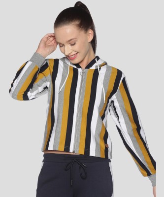 CAMPUS SUTRA Casual Full Sleeve Striped Women Multicolor Top