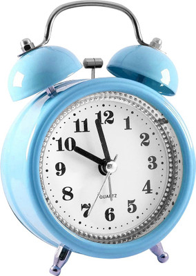 PaxMore Analog Blue Clock