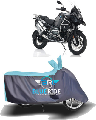 BLOERIDE Two Wheeler Cover for BMW(1200 GS, Blue, Grey)