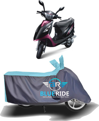 BLOERIDE Two Wheeler Cover for TVS(Streek, Blue, Grey)