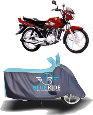 BLOERIDE Two Wheeler Cover for Suzuki(Zeus, Blue, Grey)
