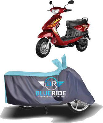 BLORIDE Two Wheeler Cover for Universal For Bike(Yo Spark, Blue, Grey)
