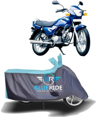 BLUERIDE Two Wheeler Cover for TVS(Centra, Blue, Grey)